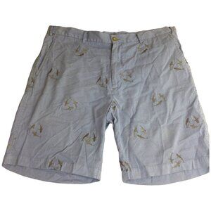 J. McLaughlin Shark Print Men's Shorts, size 36